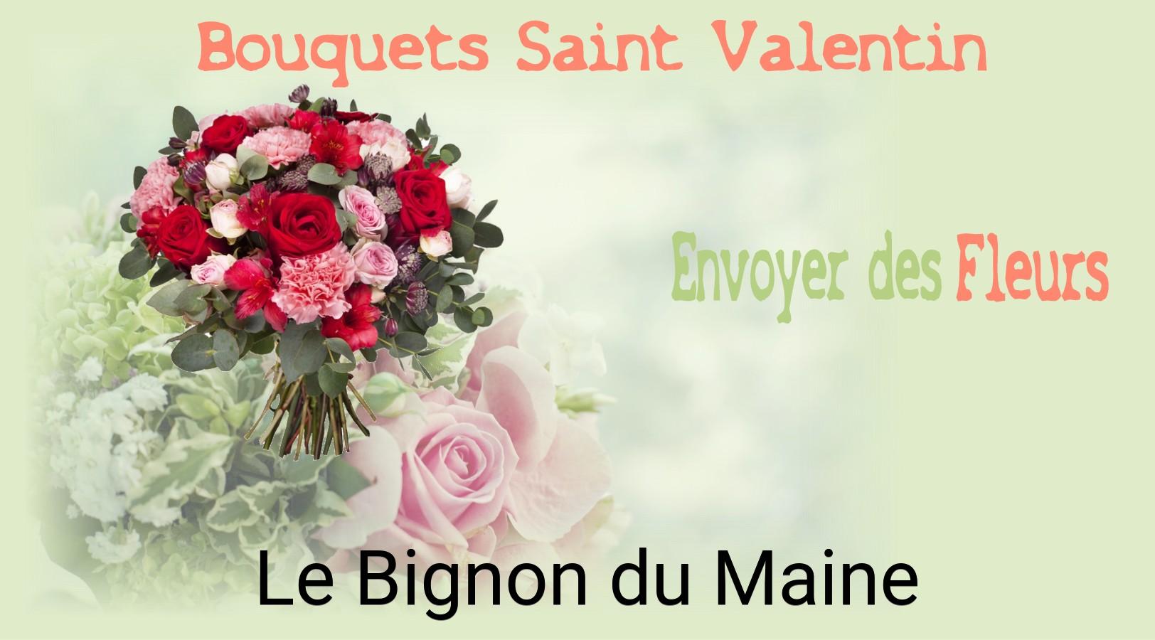 Roses de Saint-Valentin livrées à Le Bignon-du-Maine